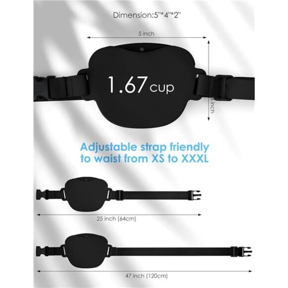 Dog Treat Pouch with Training Clicker, Upgrade Stronger Magnetic Closure - Picture 6 of 7